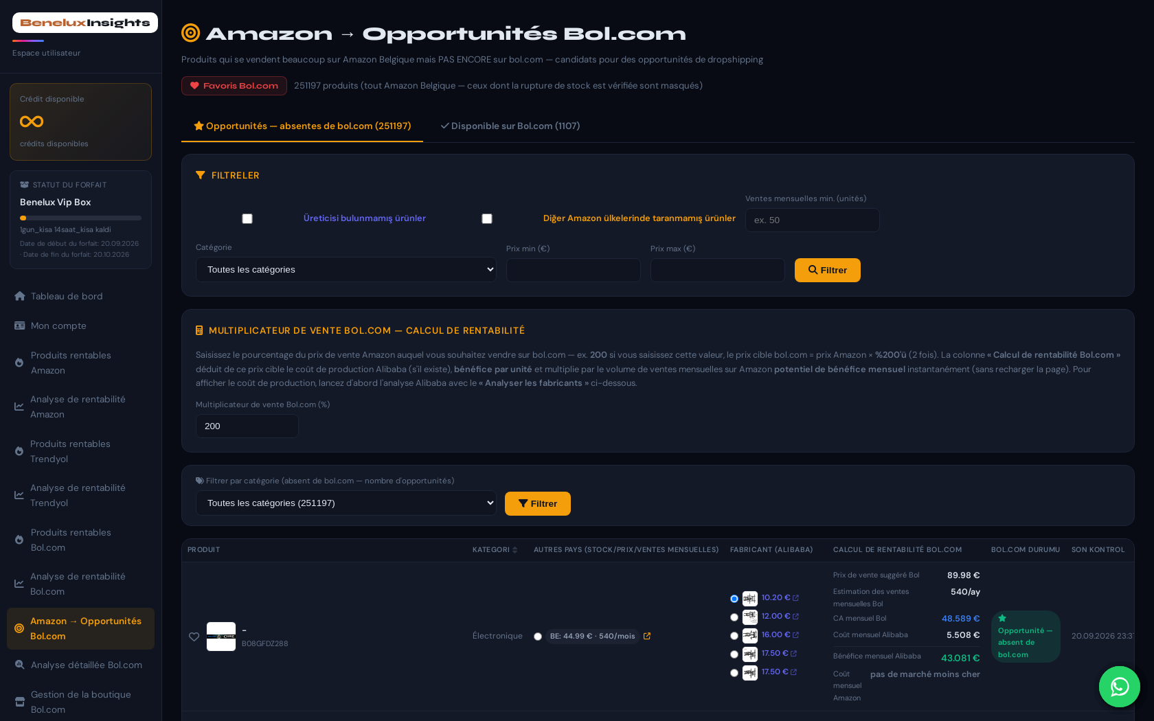Live platform preview